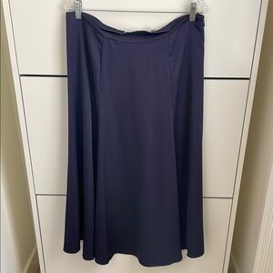 Vince Elegant Navy Blue Women's Skirt